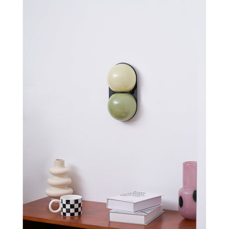 Matteo twin-globe wall sconce — supplier photo