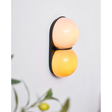 Matteo twin-globe wall sconce — supplier photo