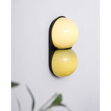 Matteo twin-globe wall sconce — supplier photo