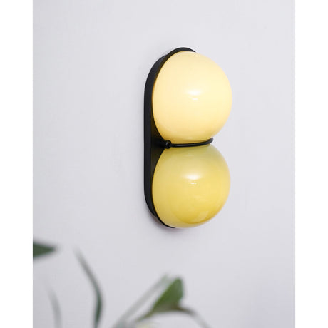 Matteo twin-globe wall sconce — supplier photo