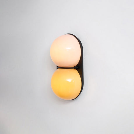 Matteo twin-globe wall sconce — supplier photo