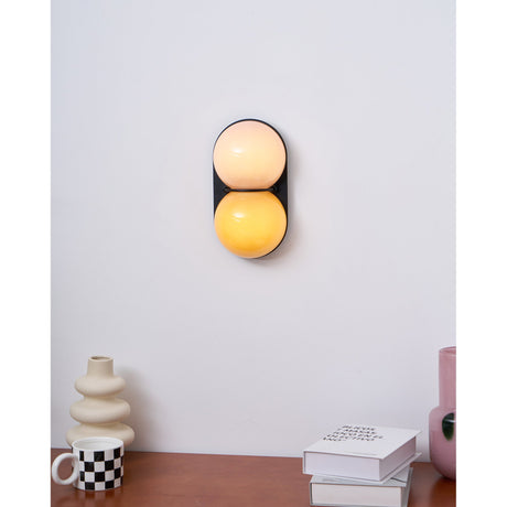 Matteo twin-globe wall sconce — supplier photo