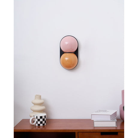 Matteo twin-globe wall sconce — supplier photo