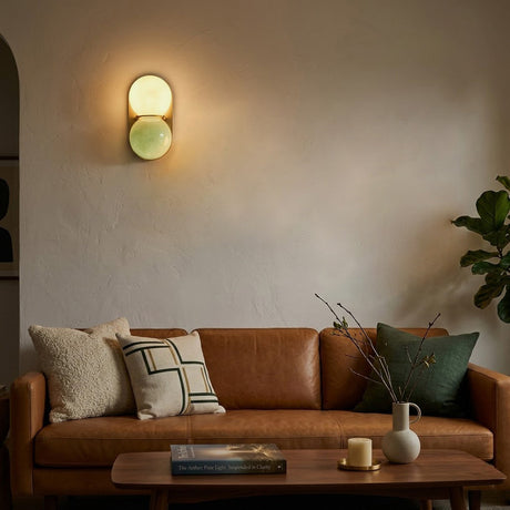 Matteo twin-globe wall sconce — supplier photo