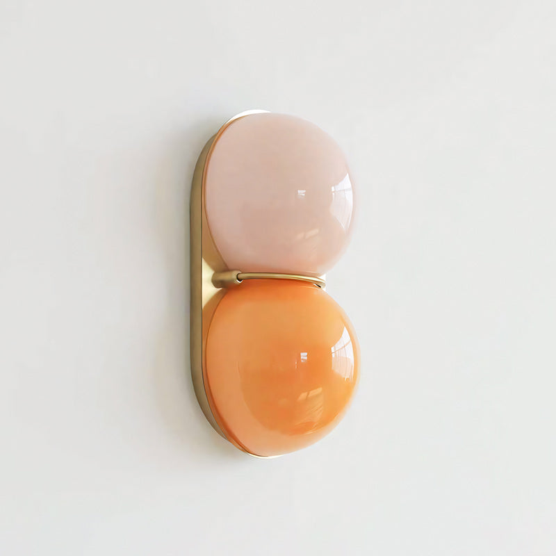 Matteo twin-globe wall sconce — supplier photo