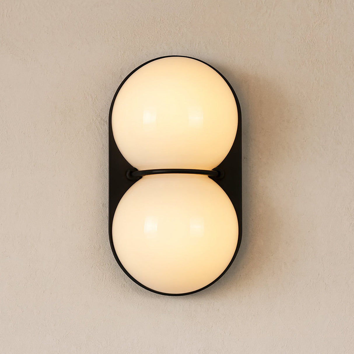 Matteo twin-globe wall sconce — supplier photo