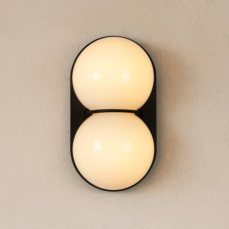 Matteo twin-globe wall sconce — supplier photo