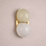 Matteo twin-globe wall sconce — supplier photo