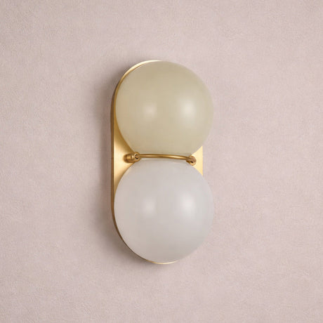 Matteo twin-globe wall sconce — supplier photo