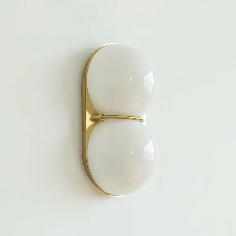 Matteo twin-globe wall sconce — supplier photo