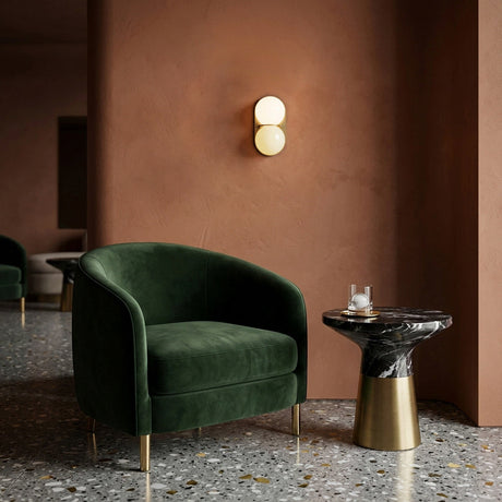 Matteo twin-globe wall sconce — supplier photo
