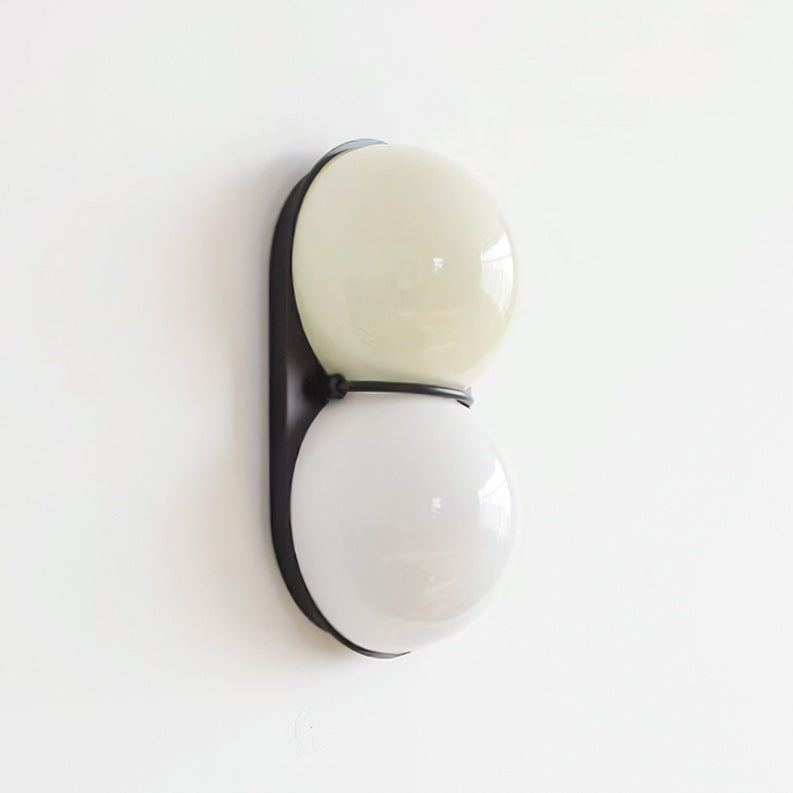 Matteo twin-globe wall sconce — supplier photo