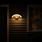 MeadowGlow | Stylish Motion Sensor Solar Outdoor Wall Light