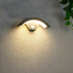 MeadowGlow | Stylish Motion Sensor Solar Outdoor Wall Light