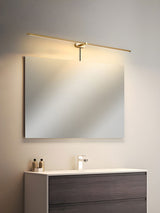 Lineo gold bathroom light