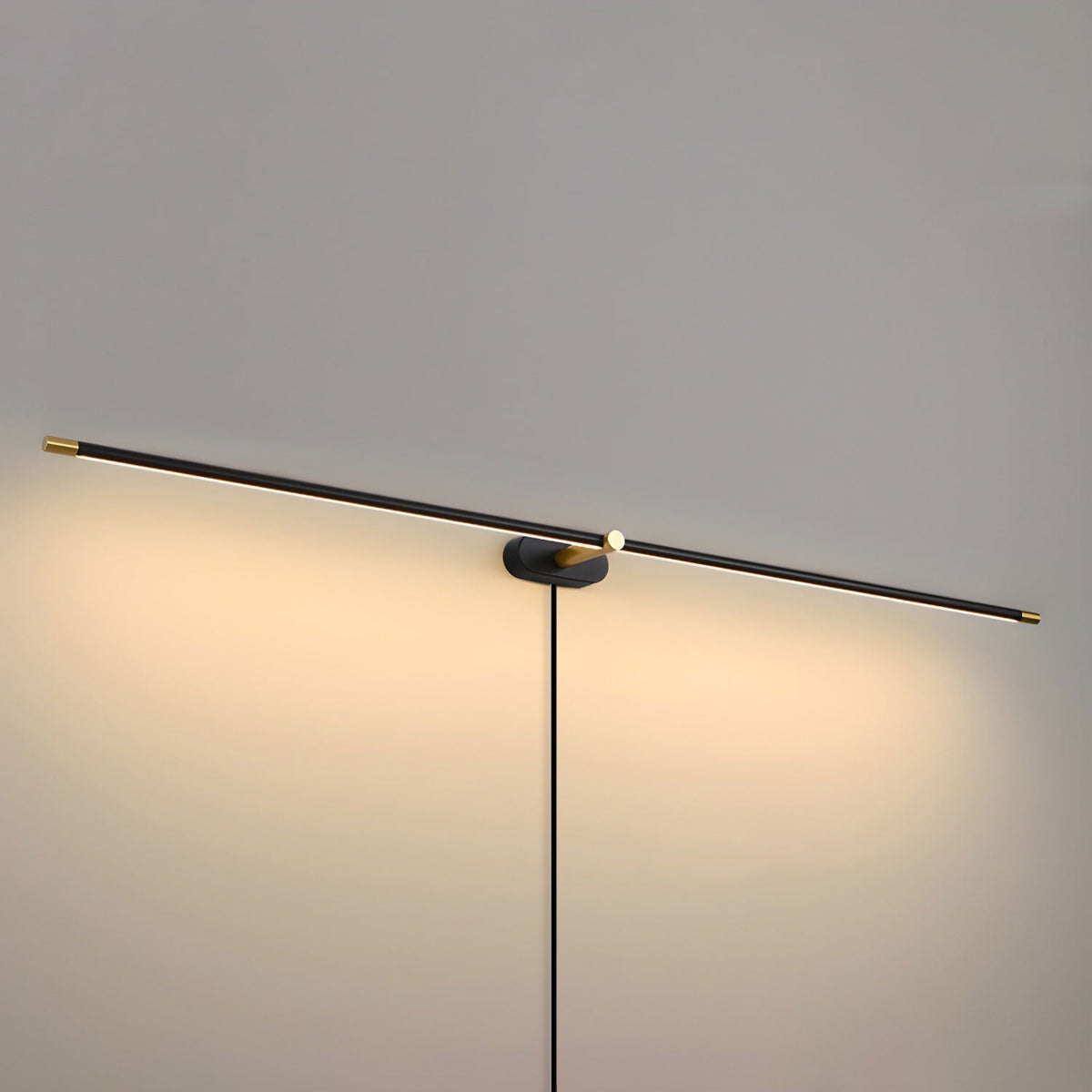 Lineo black linear light detail