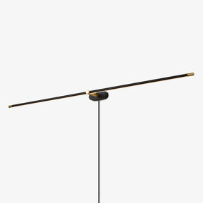 Lineo linear LED wall bar in black