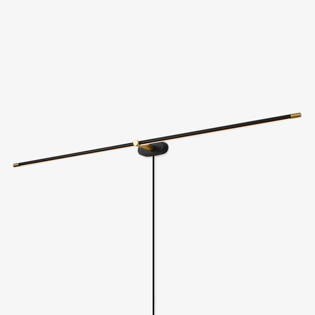 Lineo linear LED wall bar in black