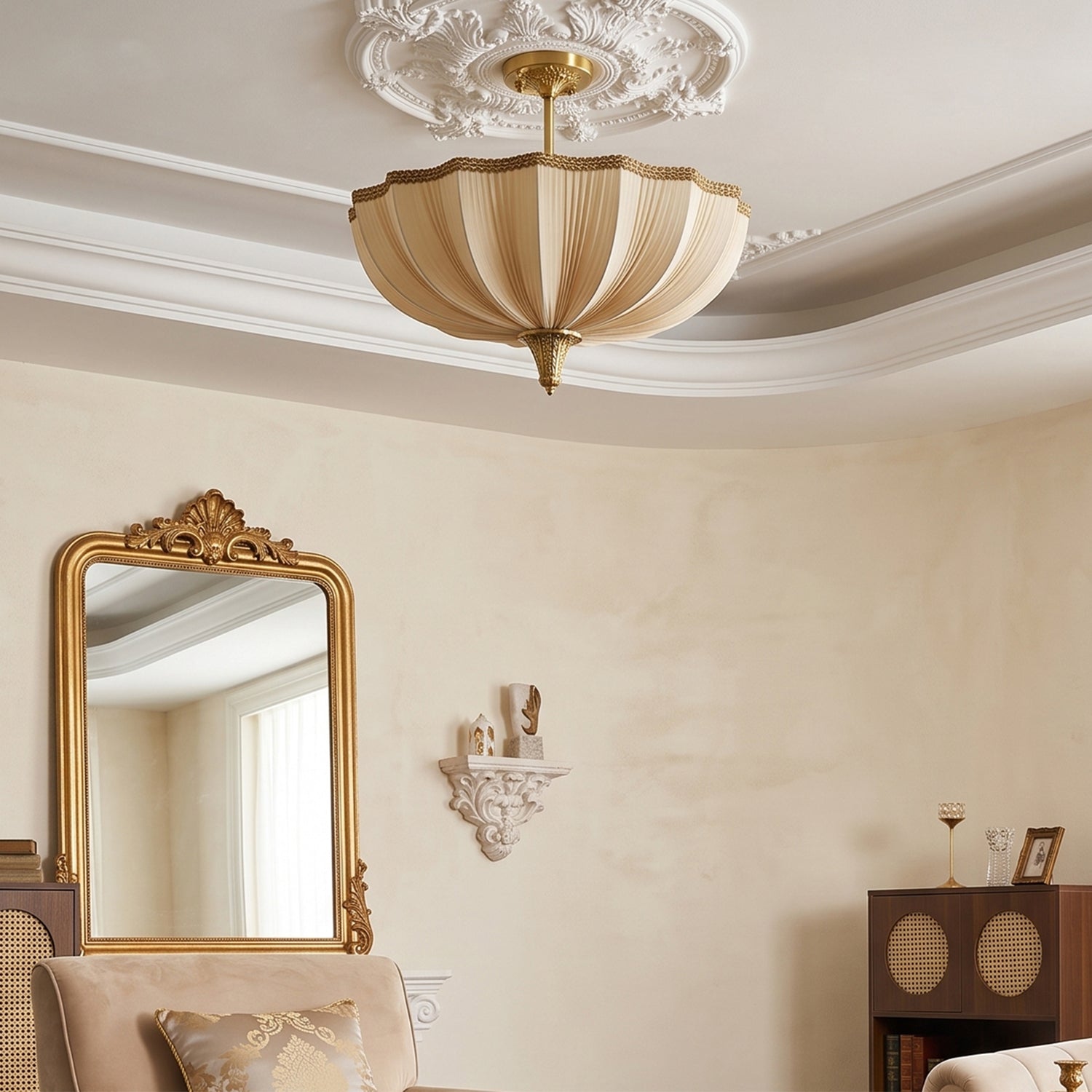 Mireille flush mount glow