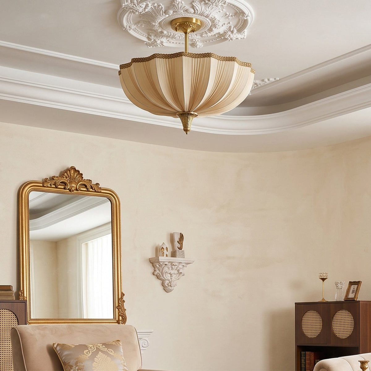 Mireille flush mount glow