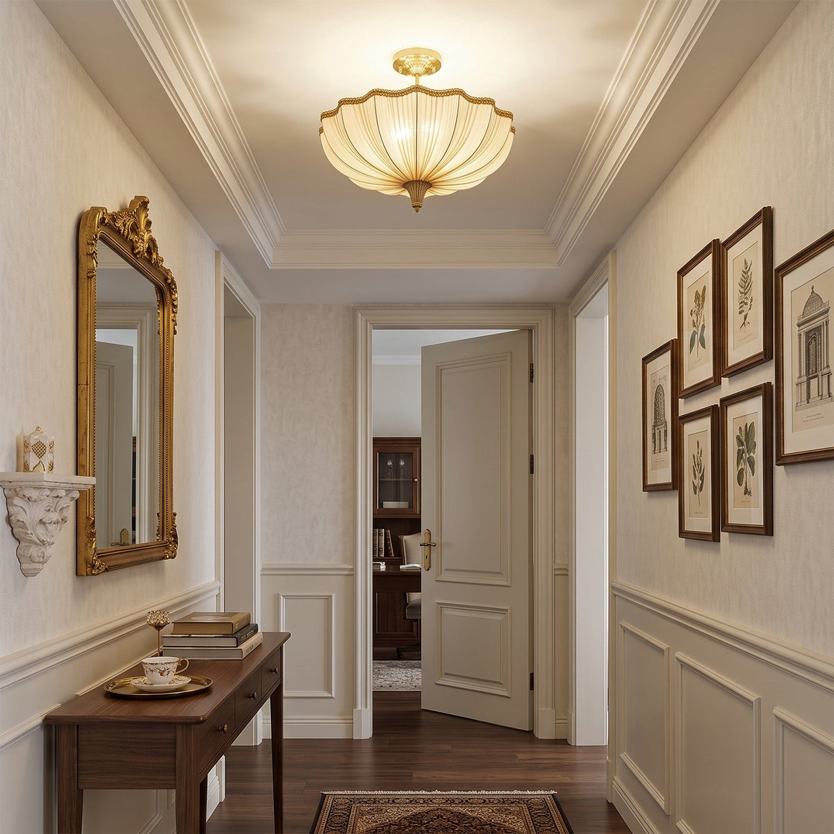 Mireille flush mount styled