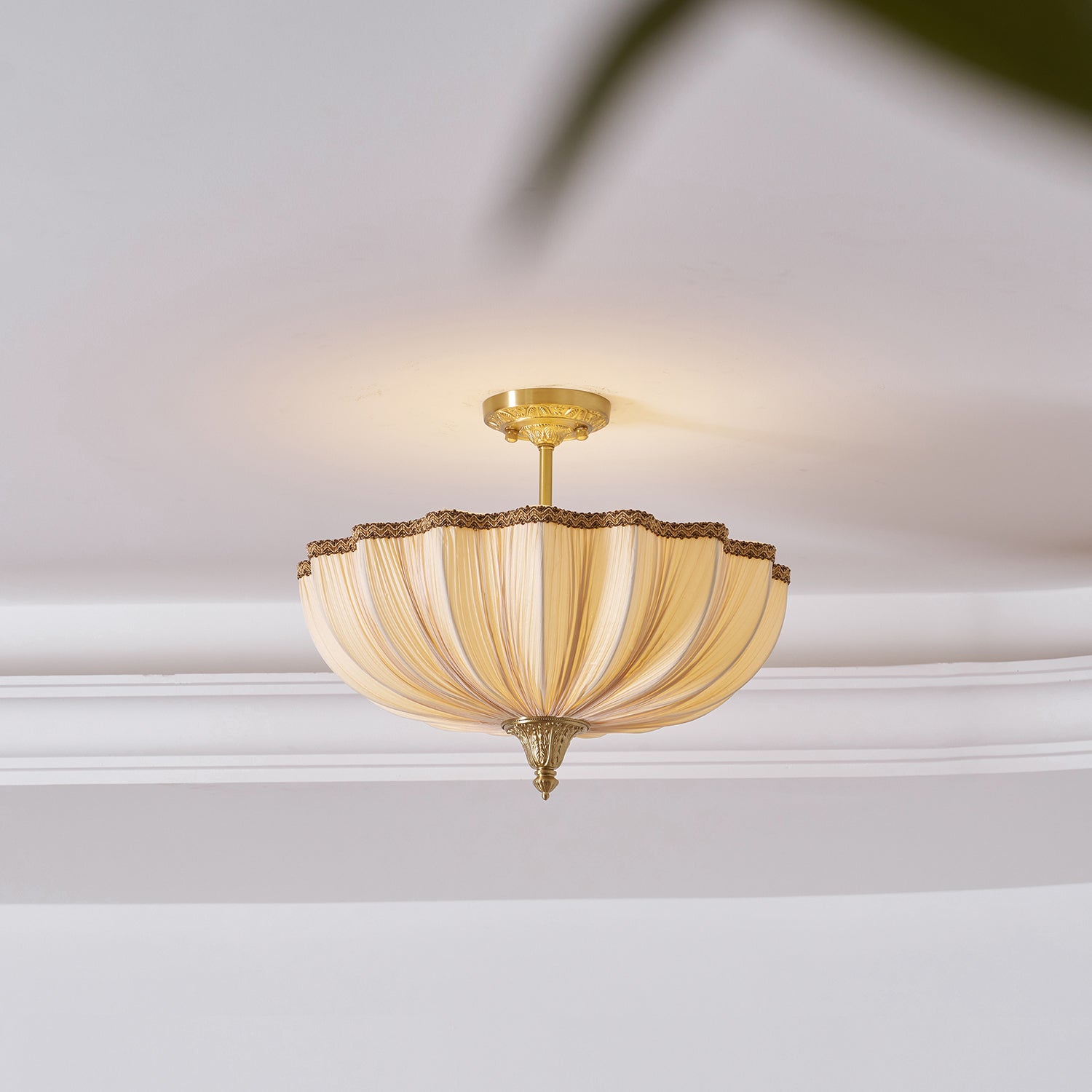 Mireille flush mount detail