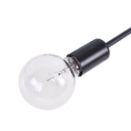 Modern 8-Light Flush Mount Ceiling Light with Industrial Design | Striking Ambiance for Contemporary Spaces