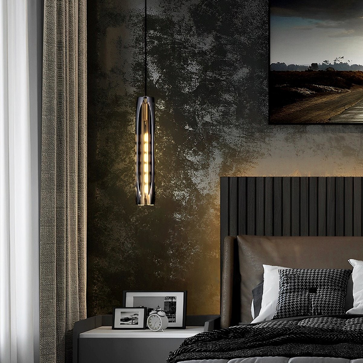 Modern Camellia Crystal Pendant Light