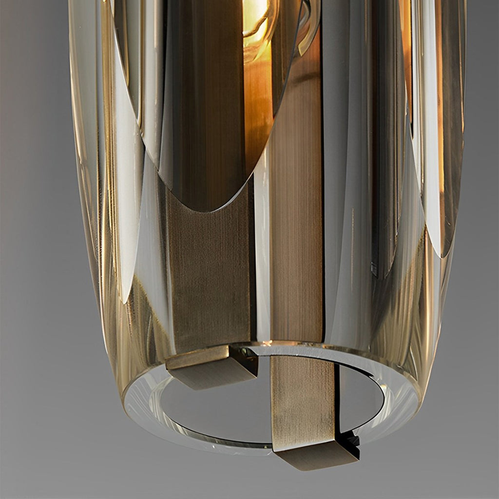 Modern Camellia Crystal Pendant Light