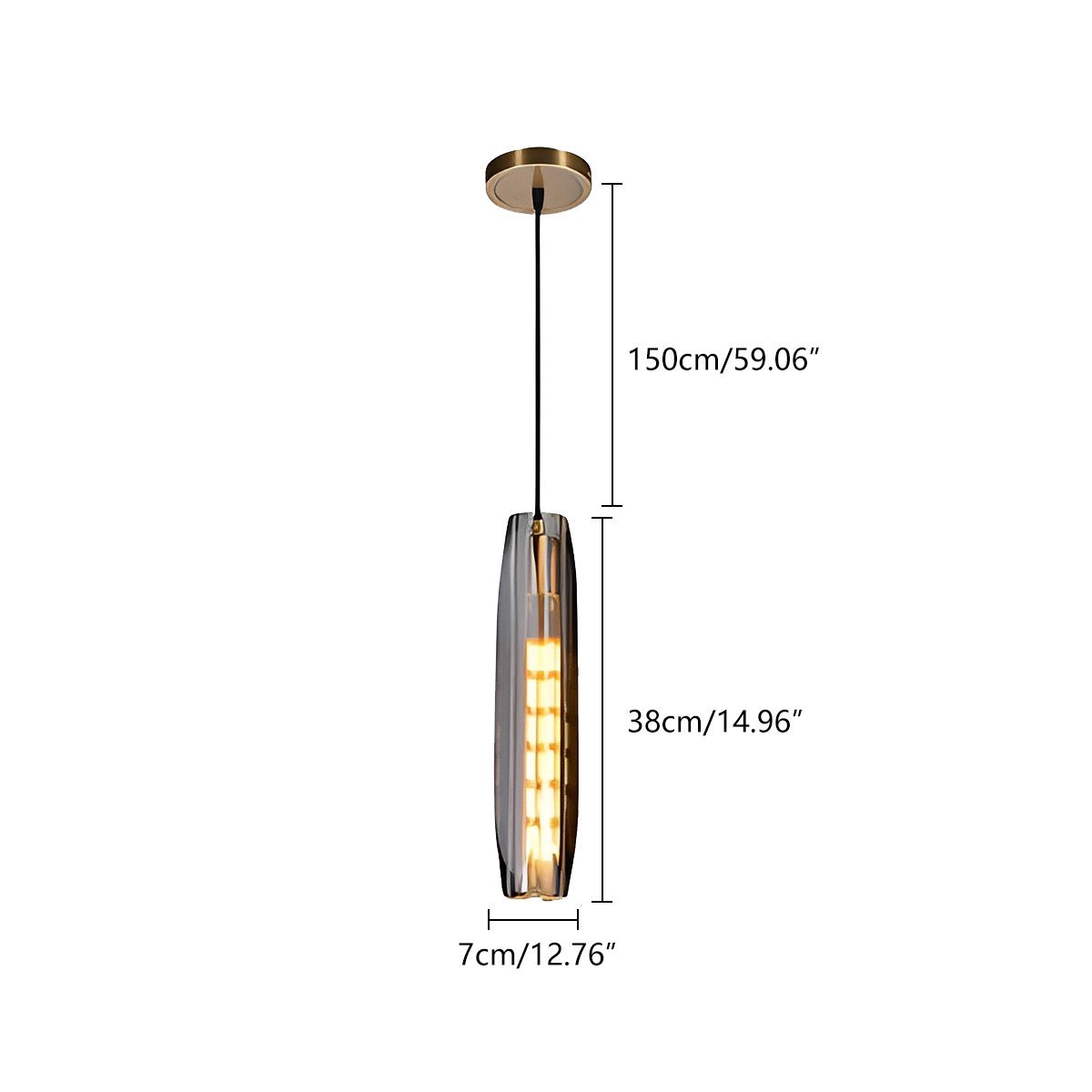 Modern Camellia Crystal Pendant Light