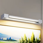 Modern Chrome Vanity Light | 360° Rotatable Head with Acrylic Shade for Perfect Bathroom Lighting