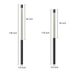 Modern LED Bollard Lights | Cylindrical Design with Waterproof Protection | Exterior Illumination for Elegant Outdoor Spaces