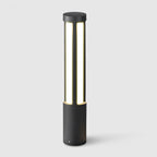Modern LED Bollard Lights | Cylindrical Design with Waterproof Protection | Exterior Illumination for Elegant Outdoor Spaces