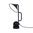 Modern LED Desk Lamp | Adjustable Black Table Lamp with Dimmable Light | Stylish Design for Home Office