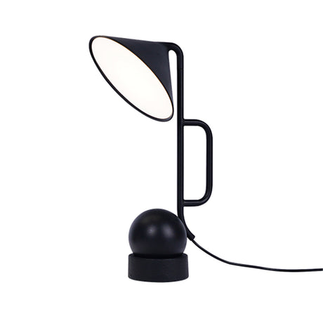 Modern LED Desk Lamp | Adjustable Black Table Lamp with Dimmable Light | Stylish Design for Home Office
