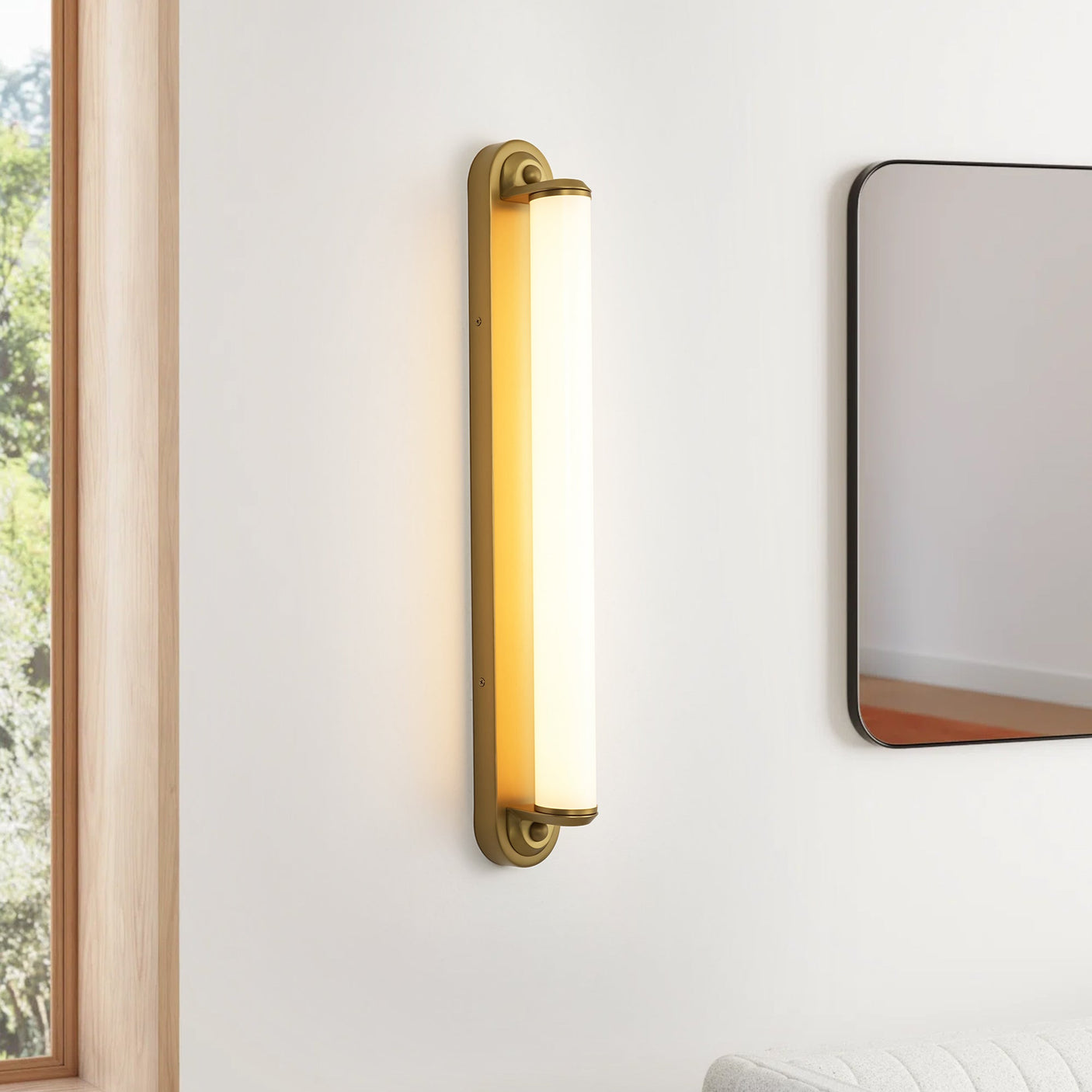 LED-Wandleuchte, dimmbar, drehbares Röhren-Design
