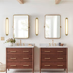 Modern LED Wall Sconce Lighting with Dimmable Functionality | Stylish Tube Design for Versatile Indoor Illumination