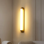 Modern LED Wall Sconce Lighting with Dimmable Functionality | Stylish Tube Design for Versatile Indoor Illumination