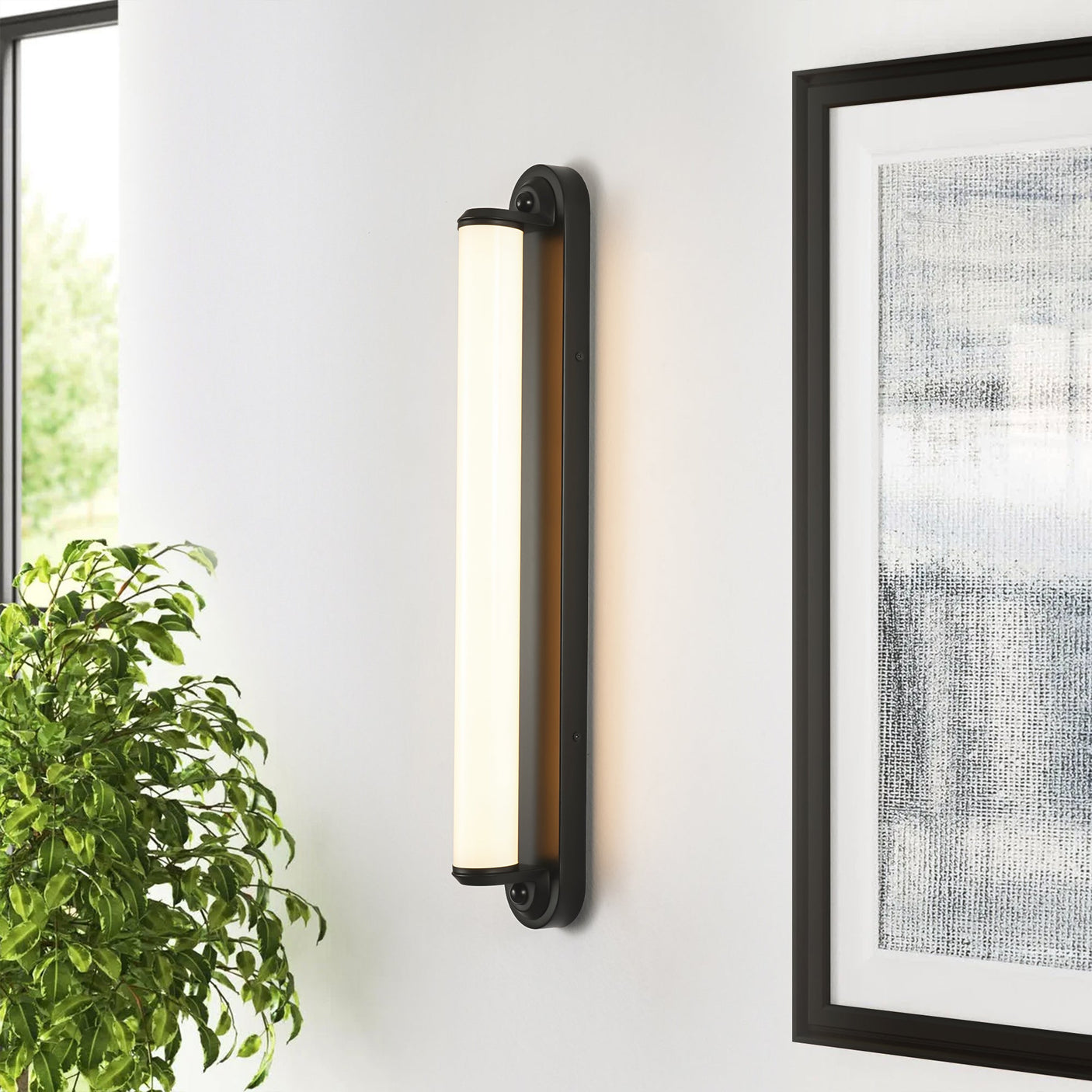 LED-Wandleuchte, dimmbar, drehbares Röhren-Design