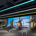 Modern Linear LED Office Pendant Light