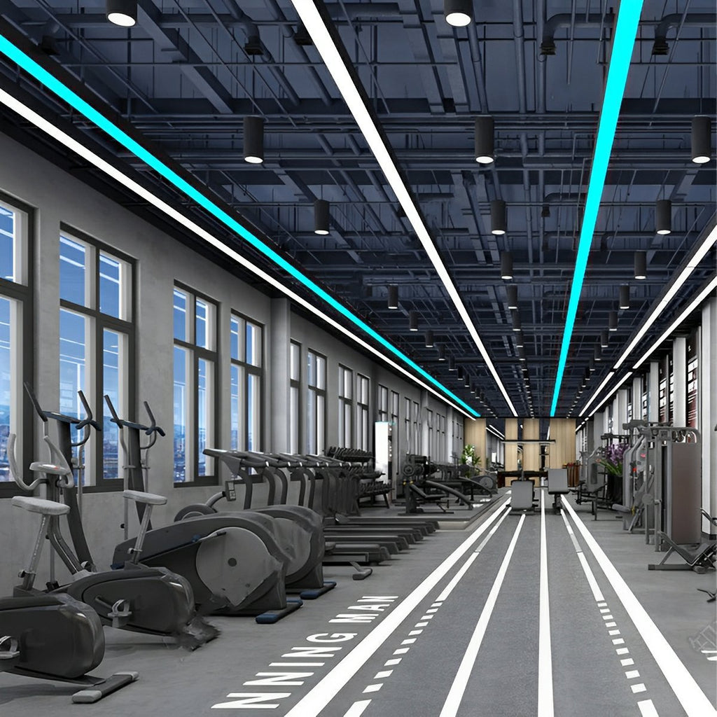 Modern Linear LED Office Pendant Light