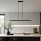 Modern Adjustable Up Down Linear LED Pendant Light