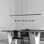 Modern Adjustable Up Down Linear LED Pendant Light