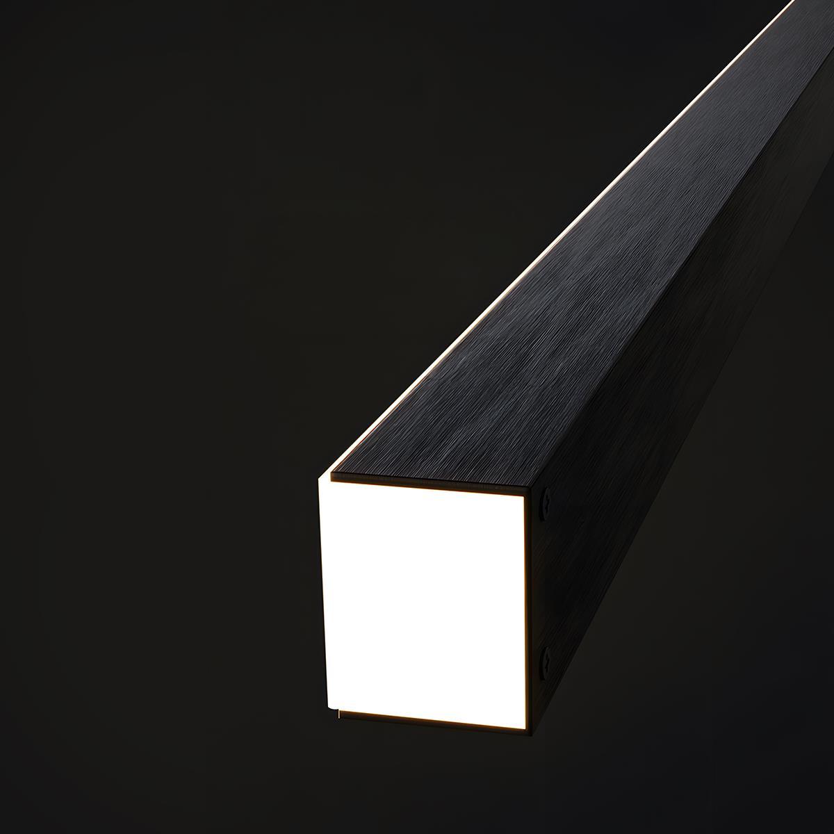 Modern Adjustable Up Down Linear LED Pendant Light