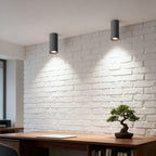 Modern Round Concrete LED Ceiling Light