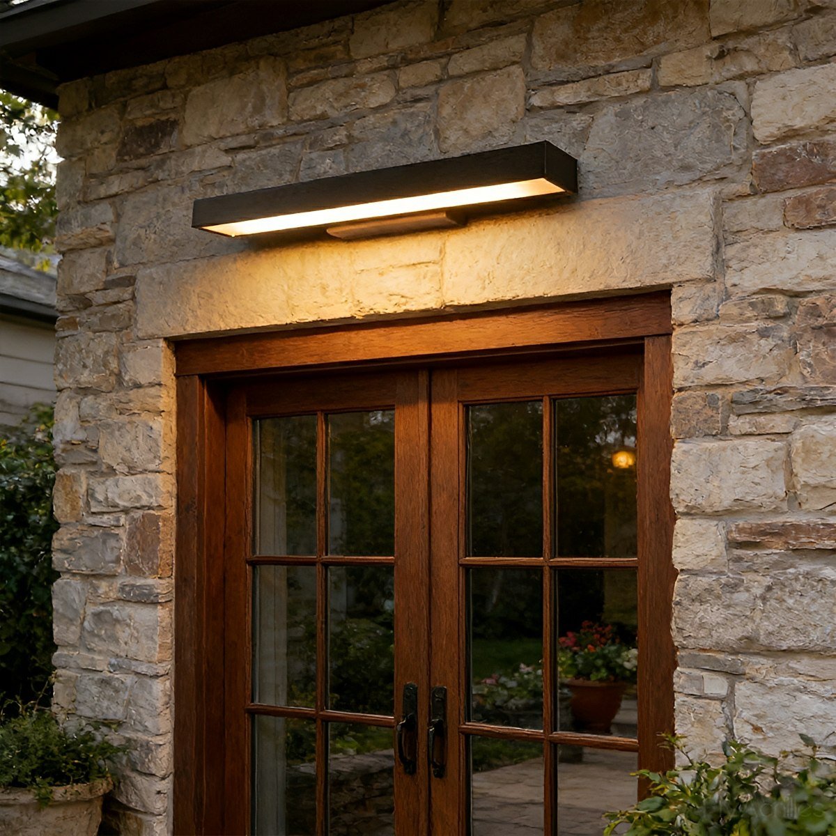 Waterproof Outdoor Motion Sensor LED Wall Sconce