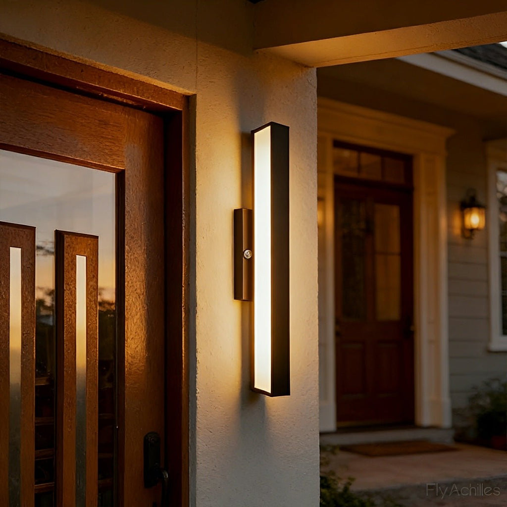 Waterproof Outdoor Motion Sensor LED Wall Sconce