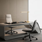 Modern Minimalist | Adjustable LED Desk Lamp with Brushed Copper Finish | Versatile Lighting for Home Office Tasks