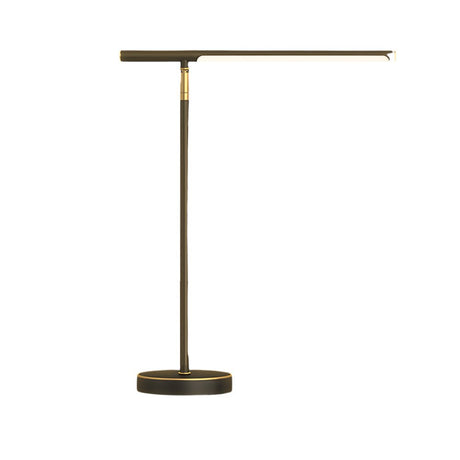 Modern Minimalist | Adjustable LED Desk Lamp with Brushed Copper Finish | Versatile Lighting for Home Office Tasks