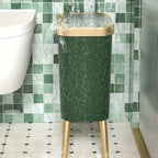 Modern Odour-Sealing Kitchen Trash Can with Elevated Legs | 15L Stylish Waste Bin for Home Organization